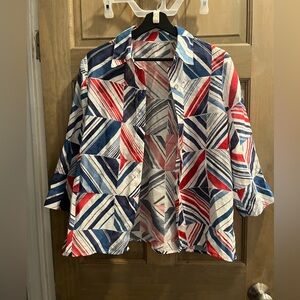 Unbranded sheer button down shirt or cover up